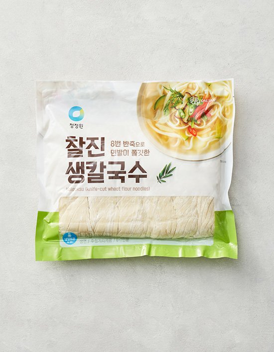 [청정원] 찰진 생칼국수 1kg