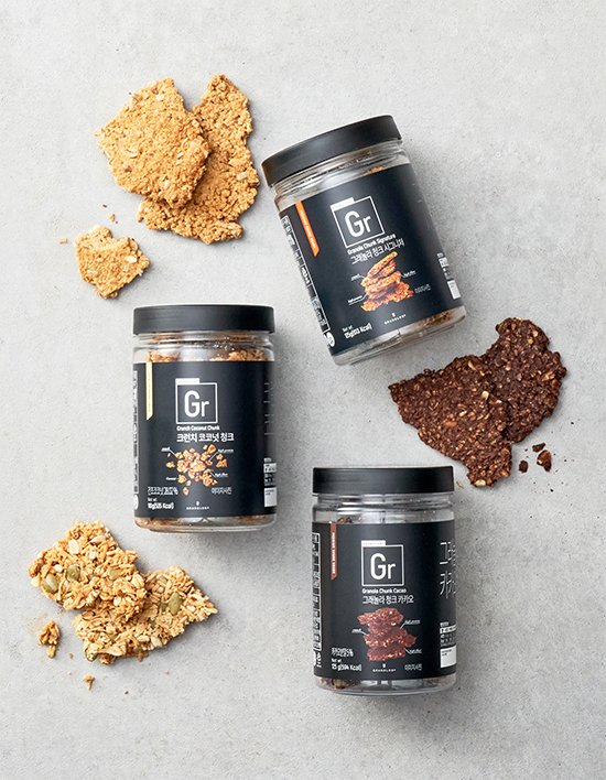 [그라놀로지] 그래놀라 청크 스낵 3종 (택1)