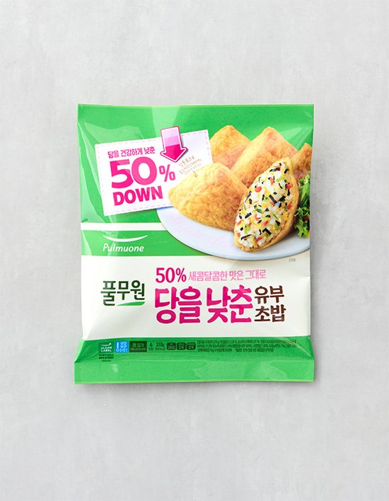 [풀무원] 50% 당을 낮춘 새콤달콤 유부초밥