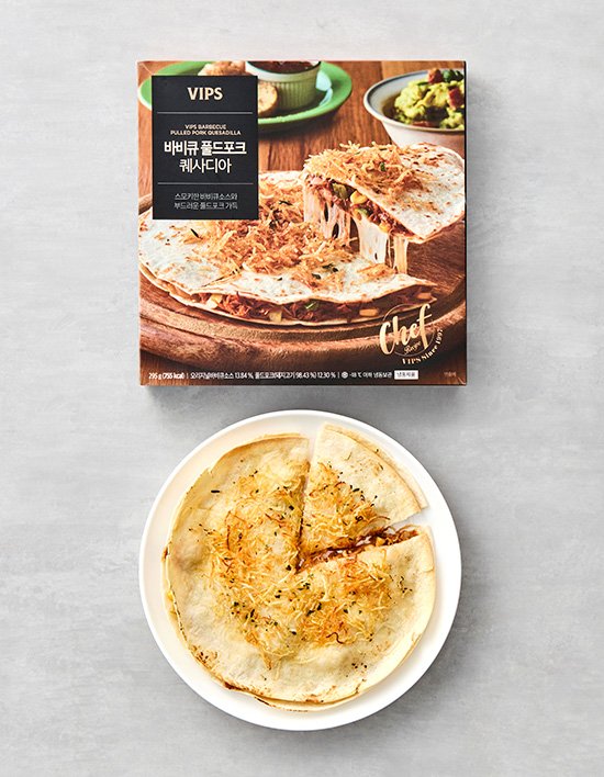 [빕스] 바비큐 풀드포크 퀘사디아