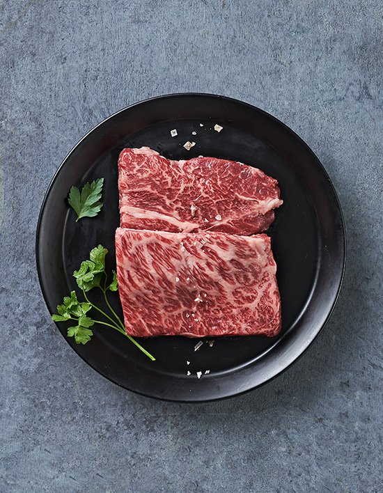 [남도우애] 무항생제 1++ 한우 등심 구이용 200g (냉장)