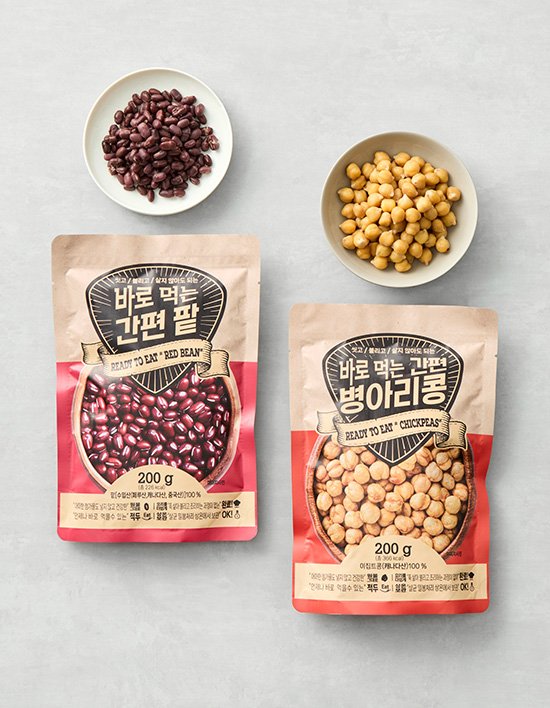 바로먹는 간편 콩 2종