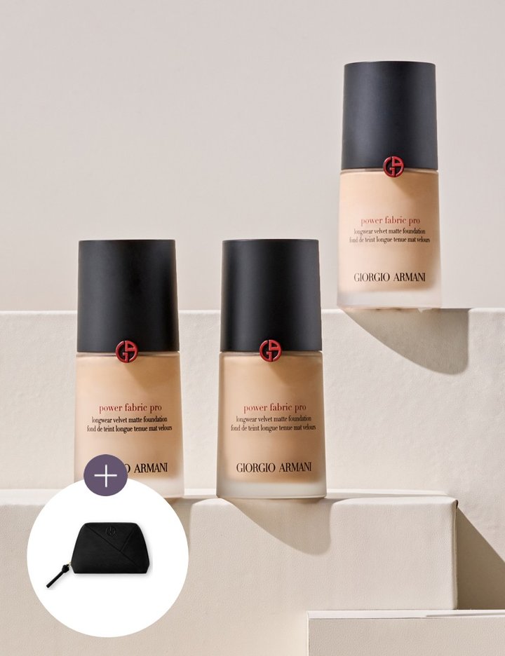 [아르마니 뷰티] 파워 패브릭 PRO 파운데이션 30ml 7종 (택 1)(블랙 파우치 증정)