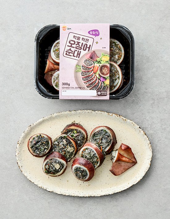 [바비엔] 속초식 먹물먹은 오징어순대 300g