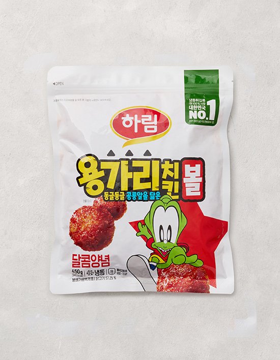 [하림] 용가리치킨 볼 달콤양념 450g