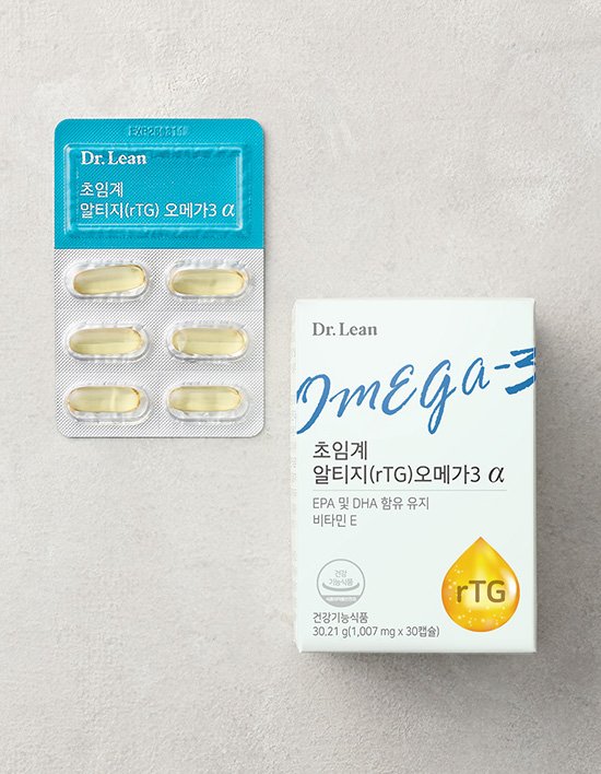[닥터린] 초임계 알티지(rTG) 오메가3 알파 (30일분)
