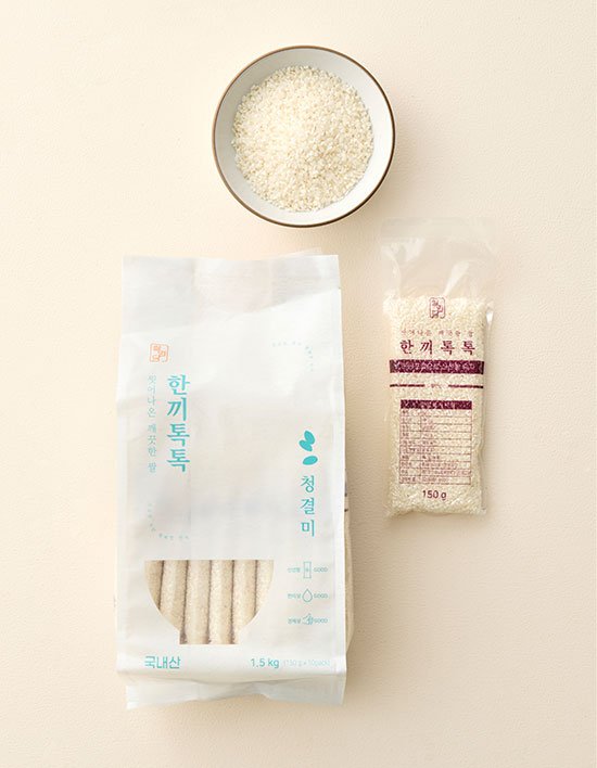 한끼톡톡 청결미 쌀 1.5kg (25년 햅쌀)