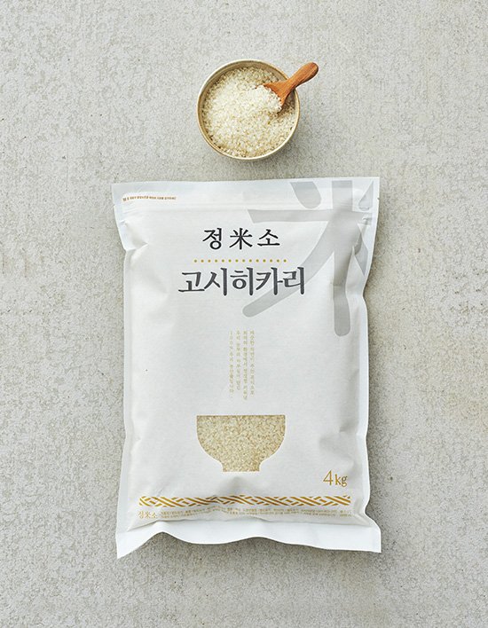 [정미소] 고시히카리 쌀 4kg 