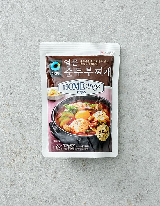 [호밍스] 얼큰순두부찌개 450g