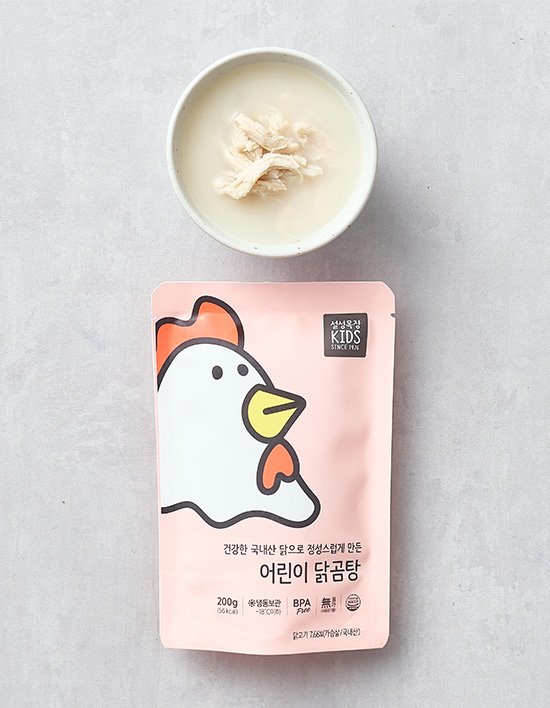[설성목장KIDS]어린이 닭곰탕 200g