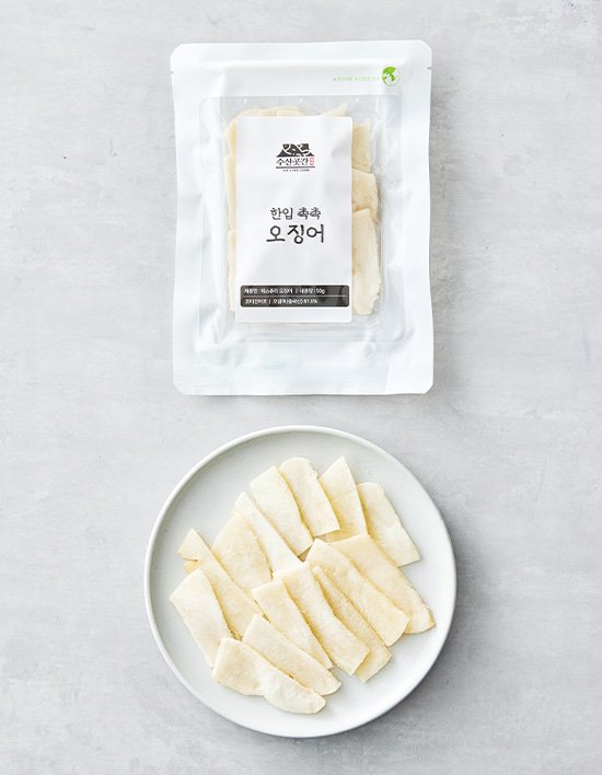 [수산곳간] 한입 촉촉 오징어 50g