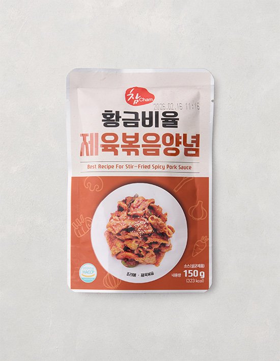 [참소스] 황금비율제육볶음양념150g