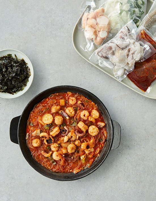 [바른식] 부산 조방낙지 낙곱새 (2인분)