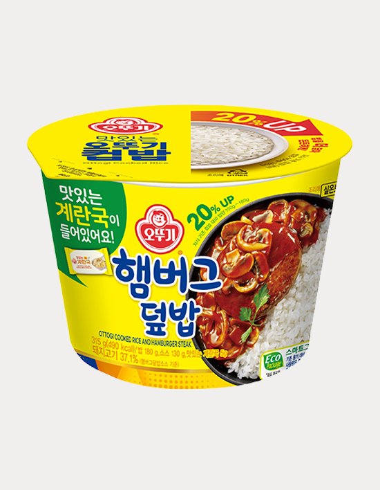 [오뚜기]컵밥_햄버그덮밥(즉석국)