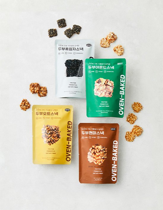 [것플렉스] 두부과자 버라이어티팩 4개입