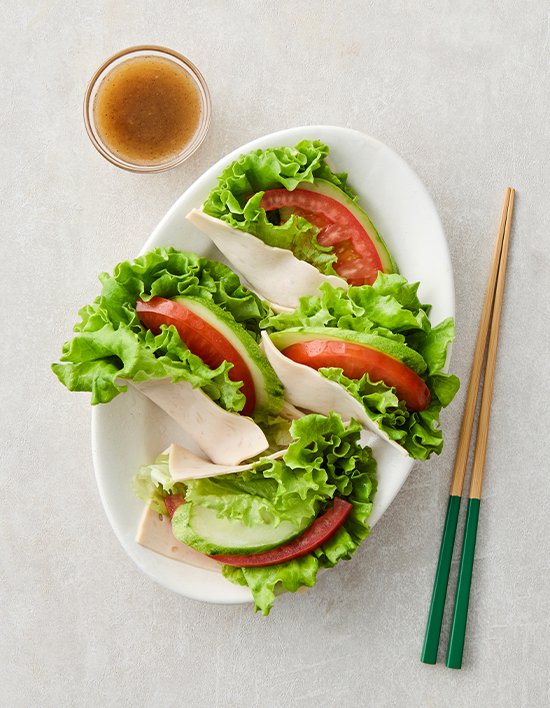 [어게인리프레쉬] 싸먹는 치킨햄 샐러드