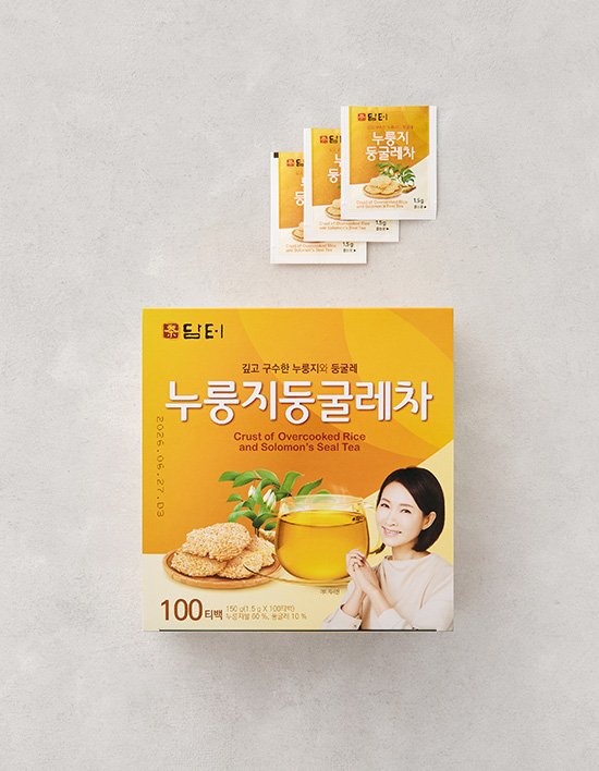[담터] 누룽지 둥굴레차 1.5g*100입