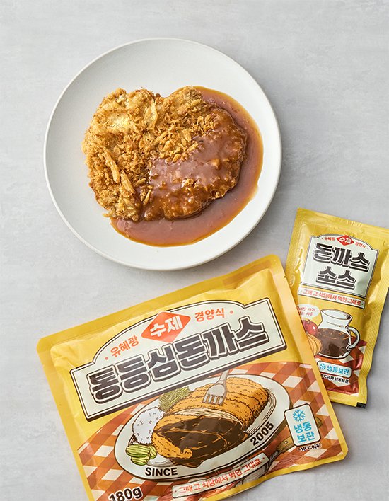 [유혜광돈까스] 수제 경양식 통등심 돈까스 280g