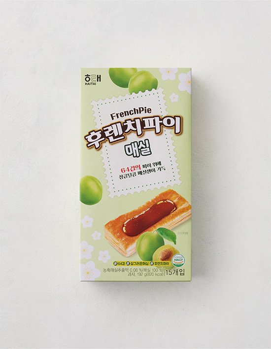 [해태] 후렌치파이 매실 192g