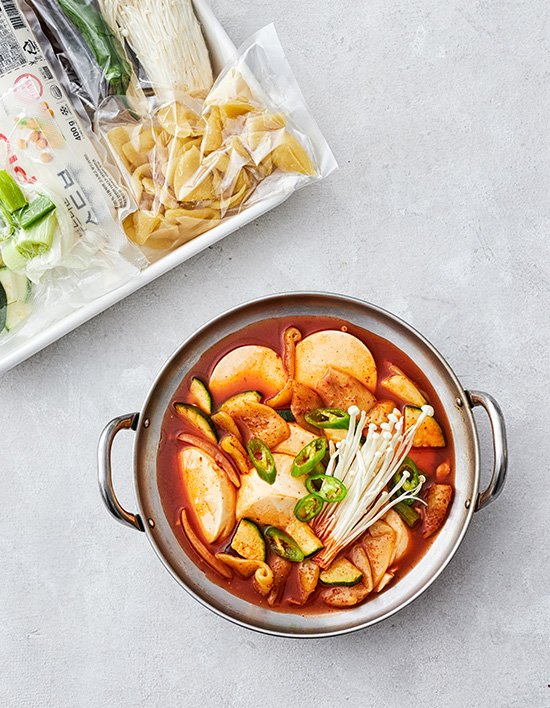 [매일식탁] 감자수제비 순두부찌개