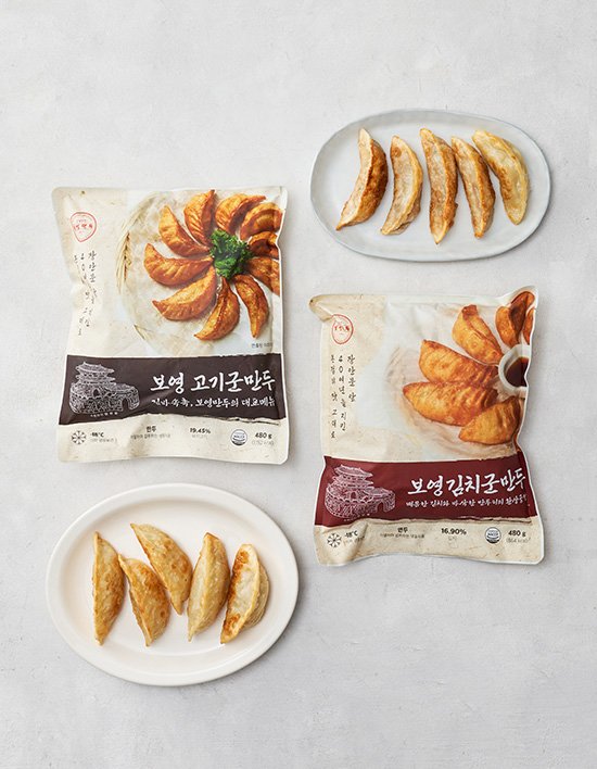 [수원 보영만두] 군만두 2종 (고기/김치)