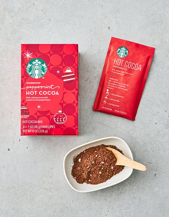 [스타벅스] 핫 코코아 페퍼민트 홀리데이 에디션 226g (28g*8입)
