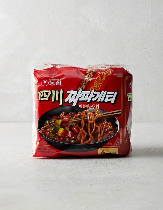 [농심]사천짜파게티 4입