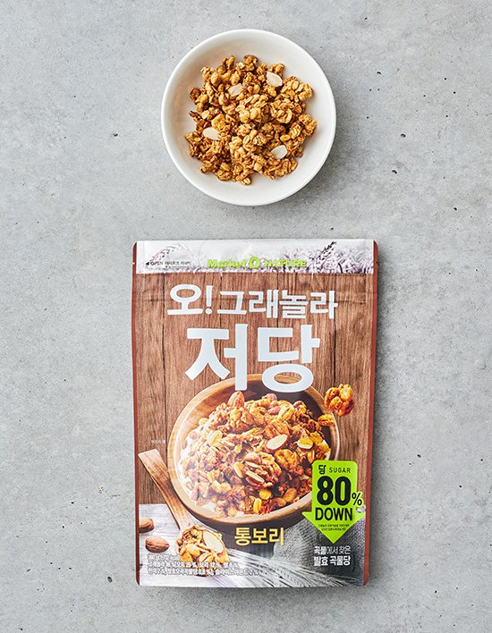 [마켓오네이처] 오! 그래놀라 저당 통보리 360g