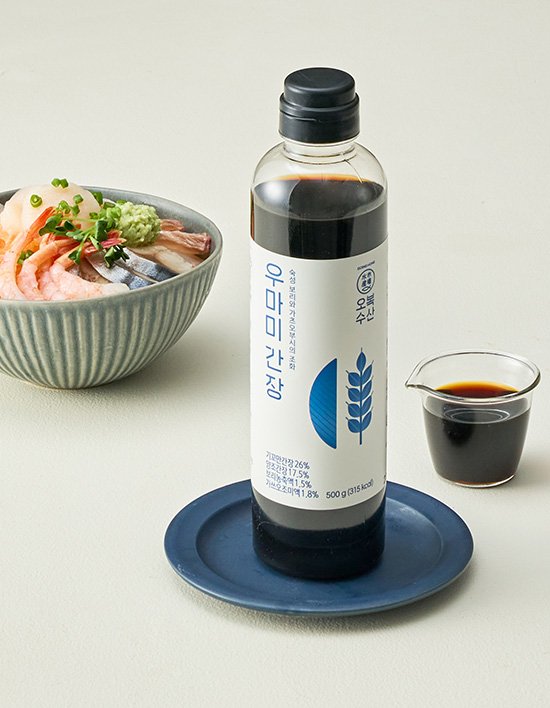 [오복수산 고잉홈]  우마미 간장 500g (특제 저염간장)