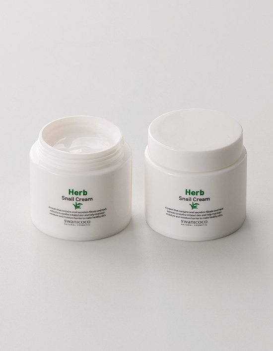 [스와니코코] 허브 스네일 크림 50ml X2개