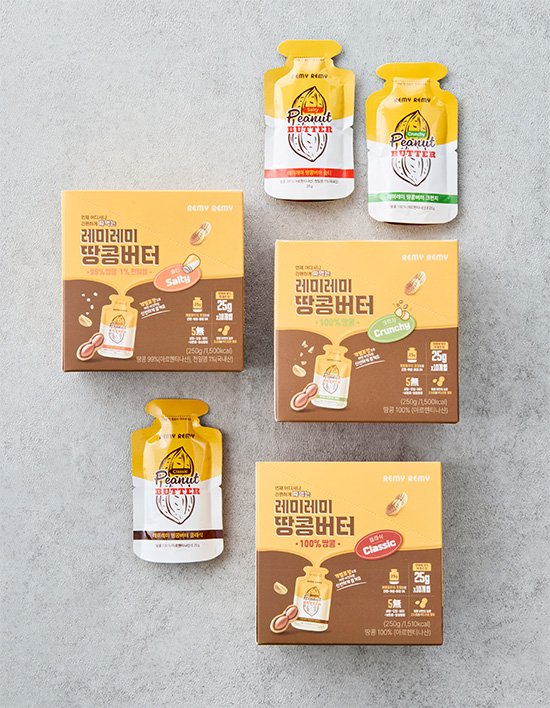 [레미레미] 땅콩버터 미니팩 10개입 3종 (택1)