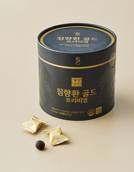 [설혜담] 침향환 골드 프리미엄 100환