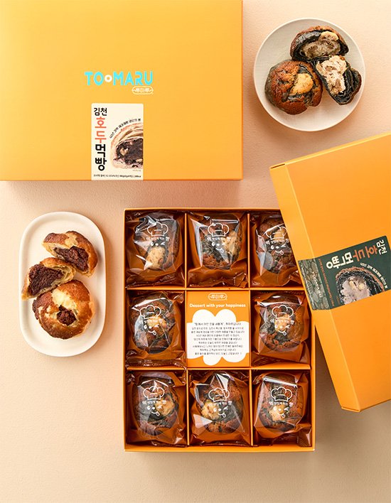 [투마루] 김천 호두먹빵 파이만쥬 8구 세트 2종(택1)