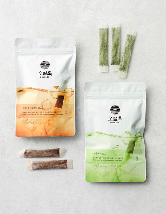 [오설록] 찬물 녹차 & 루이보스티 (2g X 20개입) 2종 (택1)