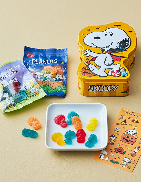 [위니비니] 피너츠 할로윈 스누피 틴 120g