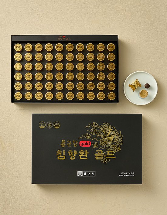 [종근당] 침향환골드 60환 + 쇼핑백 증정