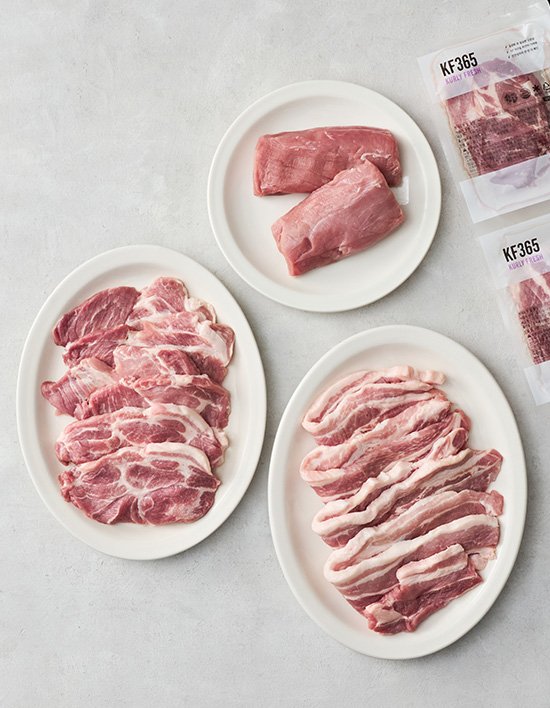 [KF365] 무항생제 한돈 인기 구이용 3종 (택1)(냉장)