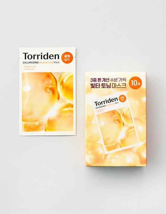 [토리든] 셀메이징 비타씨 브라이트닝 마스크 10매/1매 2종 (택1)