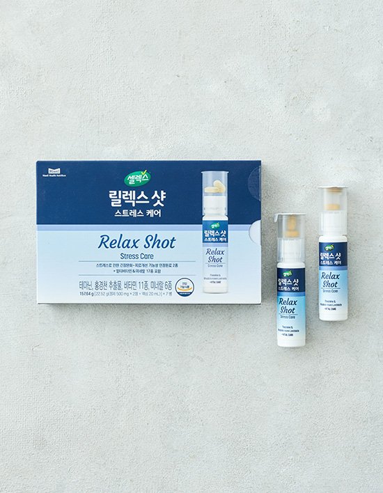 [셀렉스] 릴렉스샷 스트레스 케어 (7일분)