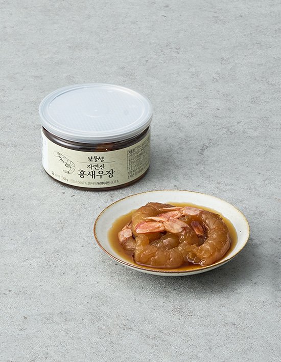 [보물섬] 자연산 홍새우장 300g (냉장)