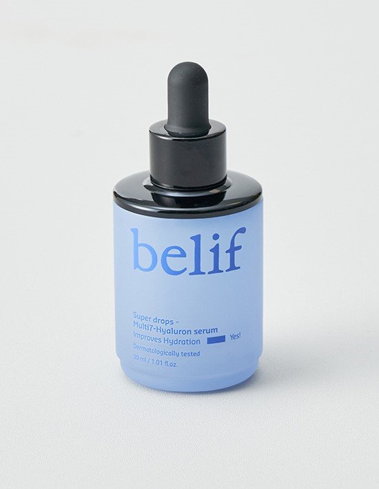 [빌리프] 슈퍼드랍스-멀티7 히알루론 세럼 30ml (보습, 윤기 개선)