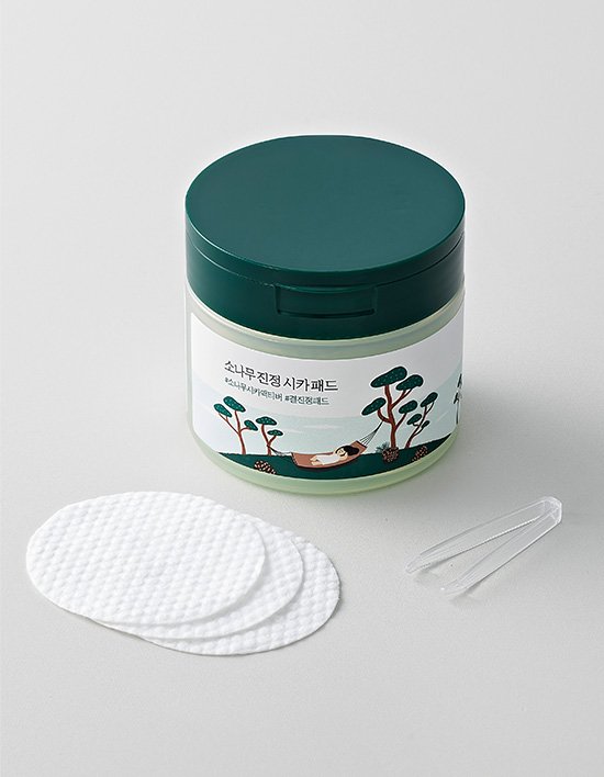 [라운드랩] 소나무 진정 시카 패드 50매