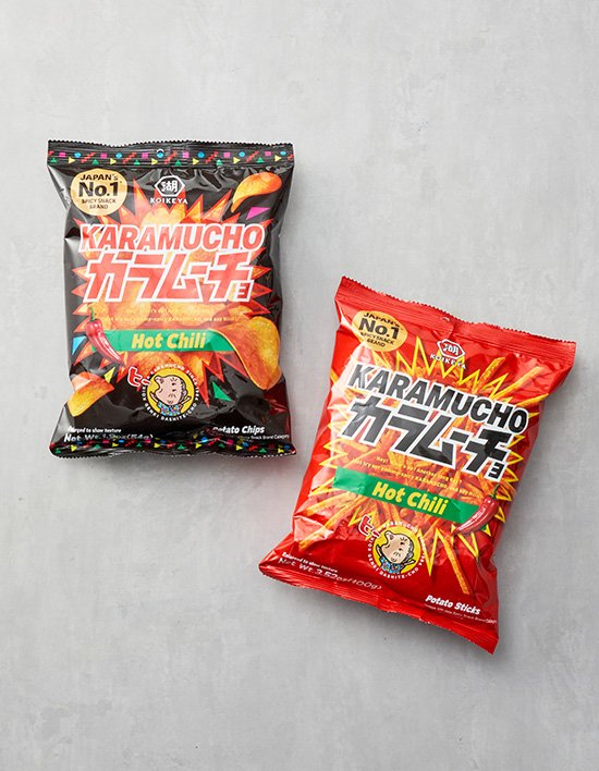 [코이케야] 카라무쵸 핫칠리 스낵 2종 (택1)