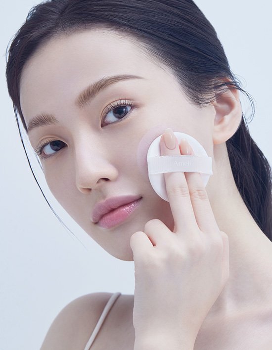 [아멜리] 컴플리먼트 시리즈 쿠션(보라쿠션) SPF50+, PA+++ 보라
