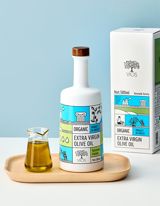 [비오스] 유기농 엑스트라버진 올리브오일 500mL