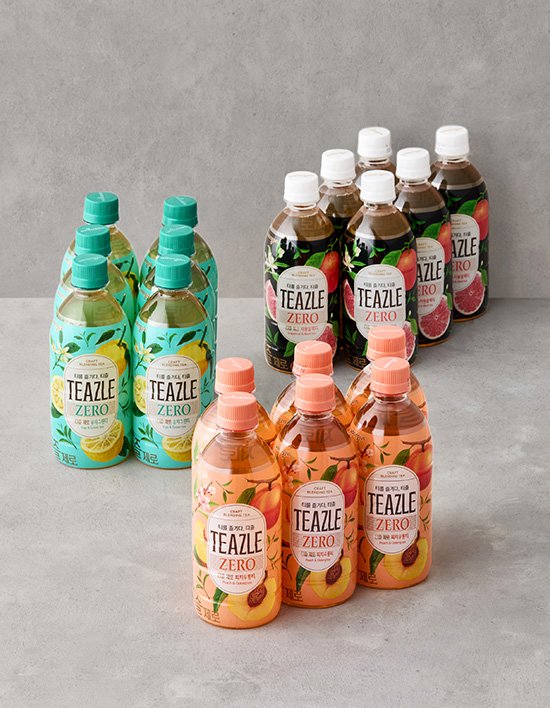 [웅진] 티즐제로 3종 (500mL X 6개) (택1)