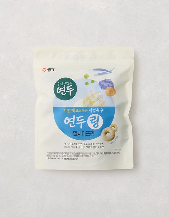 [샘표] 연두링 멸치디포리 140g(35정)