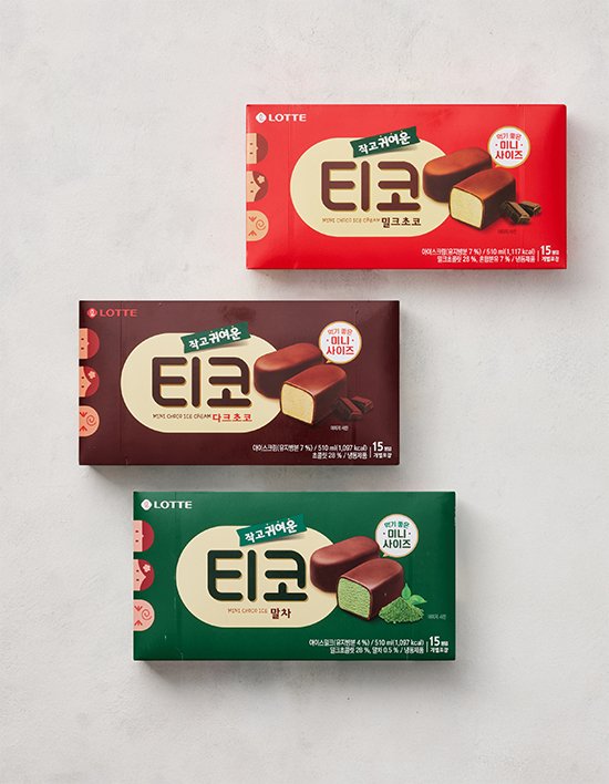 [롯데웰푸드] 티코 30mL X 15개입 3종(택1)