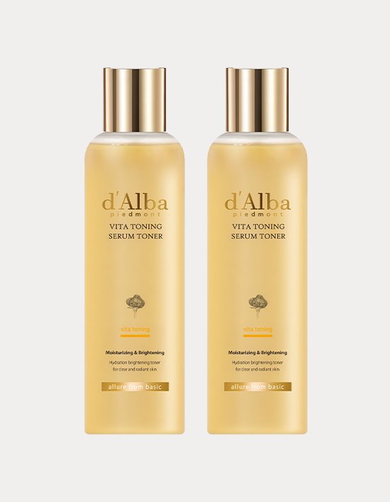 [달바] 비타 토닝 세럼 토너 180ml 1+1 세트