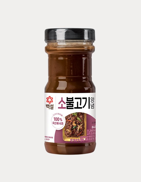 [백설] 소불고기양념 840g